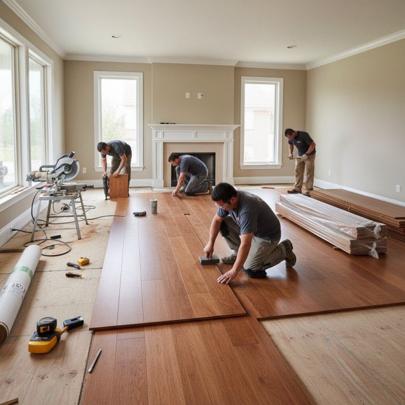 Hardwood Floor Installation